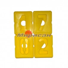 Номерки для ошейника КРС \ Номерной блок КРС \ Цифры ошейника