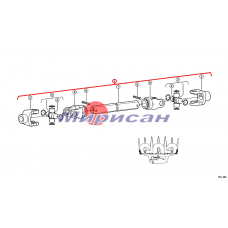 0009911271 \ 991127 \ 991127.1 Вал карданный Claas