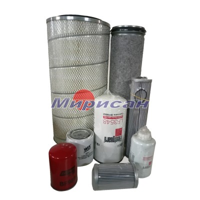 Комплект фильтров для зерноуборочного комбайна Case CF-80 с двигателем CUMMINS