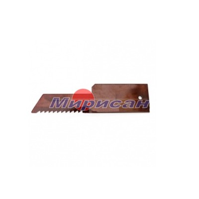 Z59033 Пластина противорежущая зубчатая